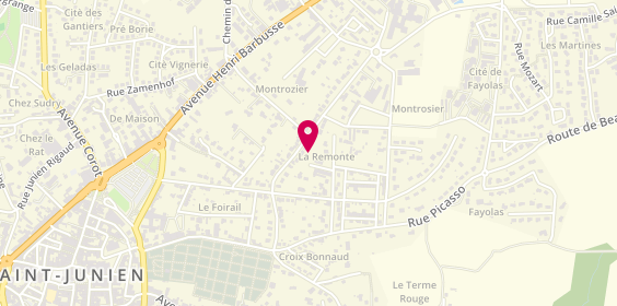 Plan de Snym Aredien, 20 Avenue Rosa Luxembourg, 87200 Saint-Junien