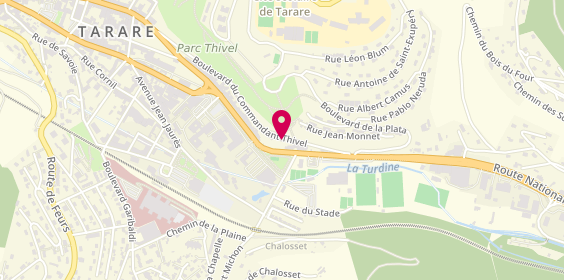 Plan de Gilles FOSSE Electricité, 44 Boulevard du Commandant Thivel, 69170 Tarare