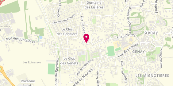 Plan de Allo Steph', 103 Rue de la Grande Charrière, 69730 Genay