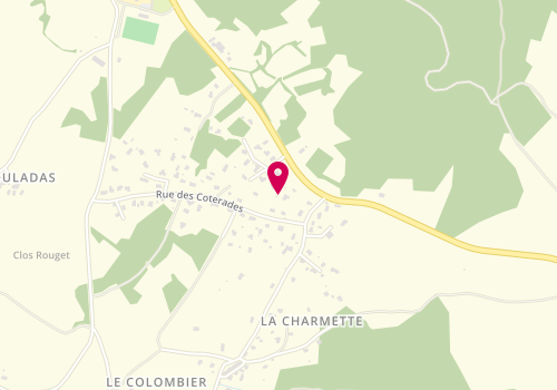 Plan de GERPHAGNON Frédéric, Route Chazeron, 63410 Loubeyrat