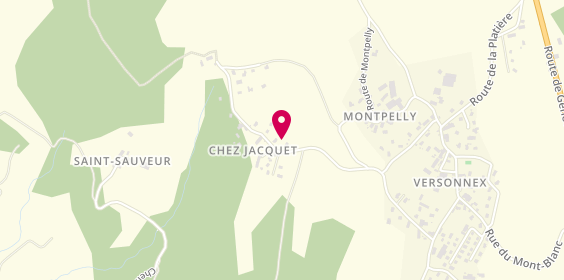 Plan de Abce, 380 Route de Chez Jacquet, 74150 Versonnex
