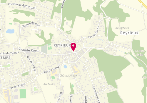Plan de KLAUSS Stéphane, Route des Genets Zone Industrielle, 01600 Reyrieux