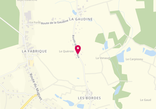 Plan de P V S Organisation, 24 Route Queroix, 87200 Saint-Brice-sur-Vienne