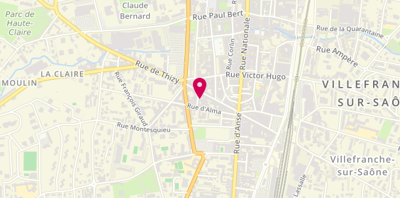 Plan de Armoni renov, 31 Pt Rue d'Alma, 69400 Villefranche-sur-Saône