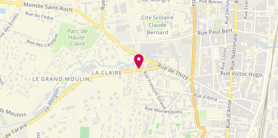 Plan de DEBRUN Cédric, 150 Rue de Tarare, 69400 Villefranche-sur-Saône