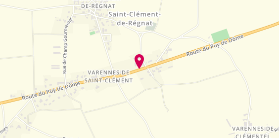 Plan de Boyer Stéphane Electricité BSE, 21 Bis Route du Puy de Dome, 63310 Saint-Clément-de-Régnat