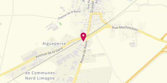 Plan de A2eg, 2 Route de Riom, 63260 Aigueperse
