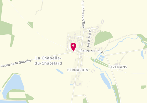 Plan de JPB Elec, 76 Route de la Galoche, 01240 La Chapelle-du-Châtelard