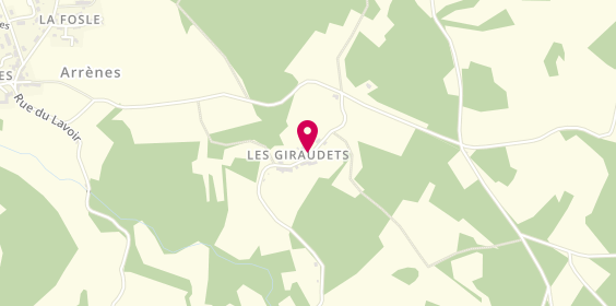 Plan de L2M, Les Giraudes, 23210 Arrènes