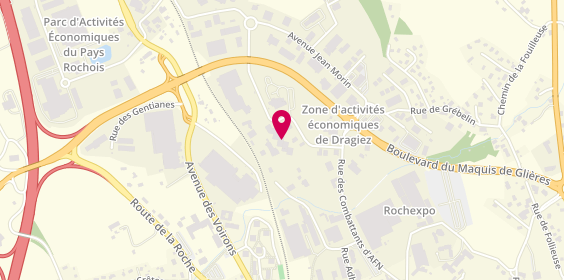 Plan de Atelier Cablage Rochois, 247 Rue Ingénieur Sansoube, 74800 La Roche-sur-Foron