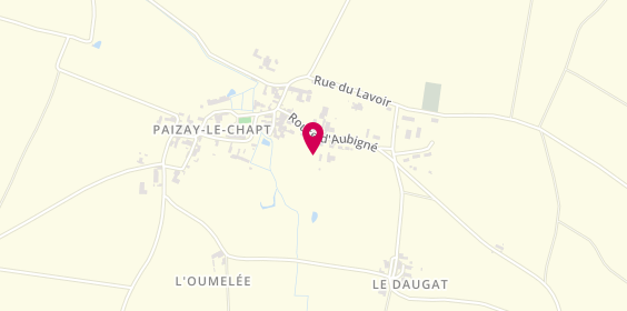 Plan de SÀRL Lepinoux Christophe, 10 Bis Route d'Aubigné, 79170 Paizay-le-Chapt