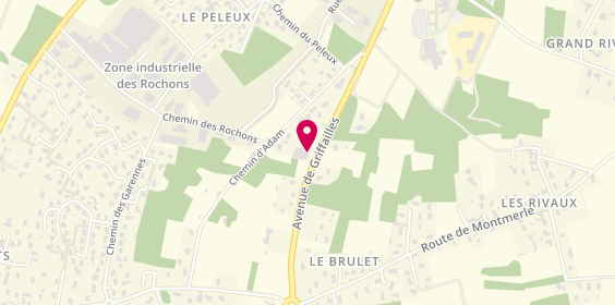Plan de Laurent Frères BTP, 463 avenue de Griffailles, 01090 Montmerle-sur-Saône