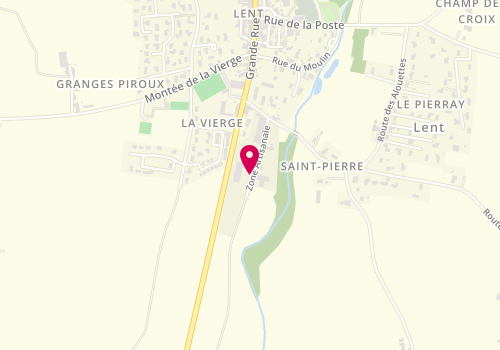 Plan de PEREZ Christophe, Saint Pierre Zone Artisanale, 01240 Lent