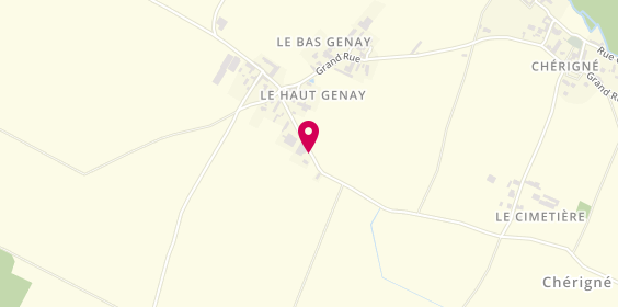 Plan de COCHER Alexis, 6 Route de la Plaine, 79170 Chérigné