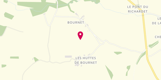 Plan de Laurent agnese Électricité générale, Bournet, 03420 Marcillat-en-Combraille