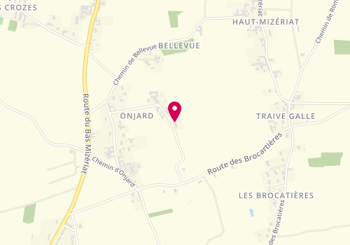 Plan de JMELEC - Jean-Mary GATHERON, 787 chemin d'Onjard, 01140 Saint-Didier-sur-Chalaronne