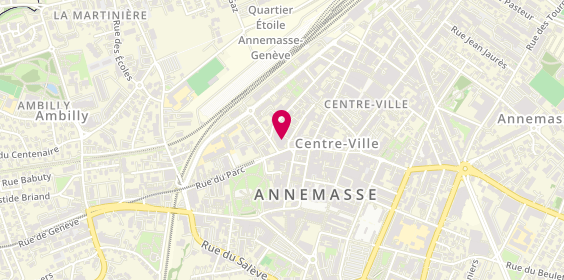Plan de Revoelec, 6 Rue du parc, 74100 Annemasse