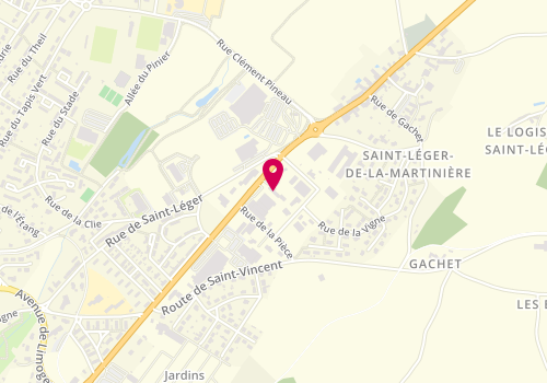 Plan de Pulsat, 43 Route de Poitiers, 79500 Melle