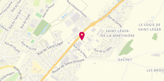 Plan de Pulsat, 43 Route de Poitiers, 79500 Melle