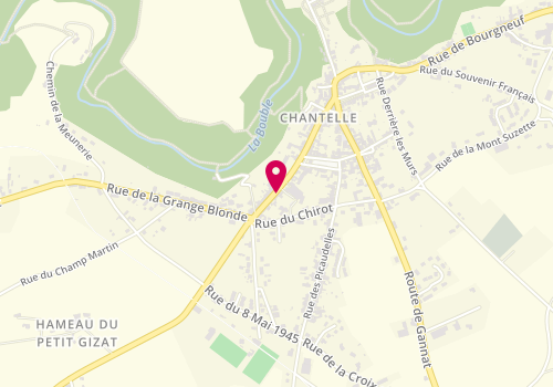 Plan de Sapph, 15 Rue de la Font Neuve, 03140 Chantelle
