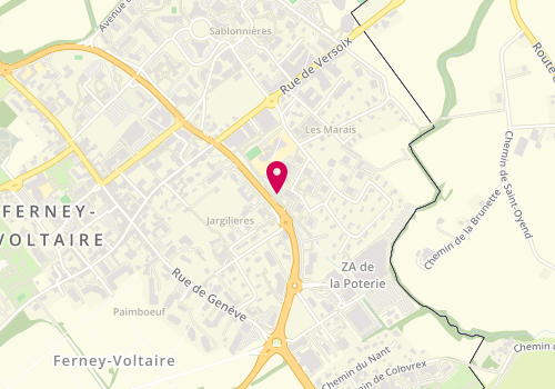 Plan de ZAAIRI Mustapha, 9 Avenue Alpes, 01210 Ferney-Voltaire