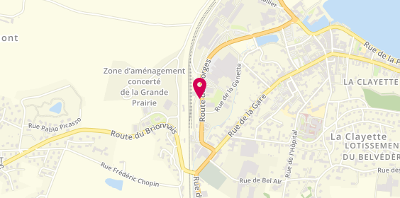 Plan de Led'elec, Baudemont Fr
8 Route des Forges, 71800 La Clayette