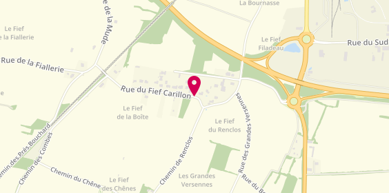 Plan de Dripelec, 26 Rue Fief Carillon, 79000 Niort