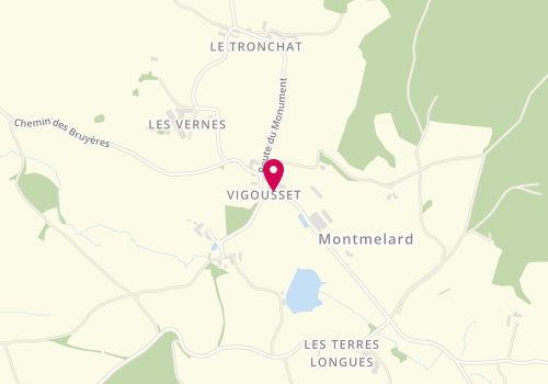 Plan de Sombardier Elec, Vigousset, 71520 Montmelard