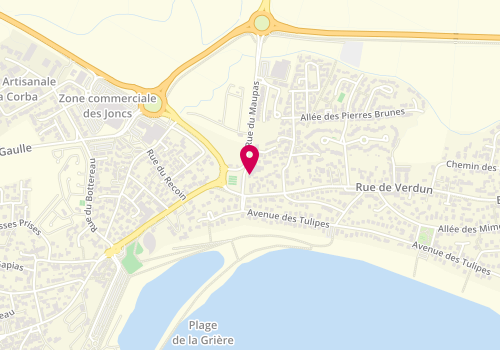 Plan de Pro & Cie, 4 Rue du Maupas, 85360 La Tranche-sur-Mer