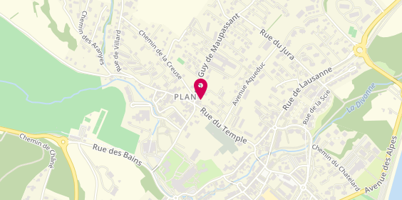 Plan de Etb Bolzinger Electricité Générale, 16 Rue Guy de Maupassant, 01220 Divonne-les-Bains