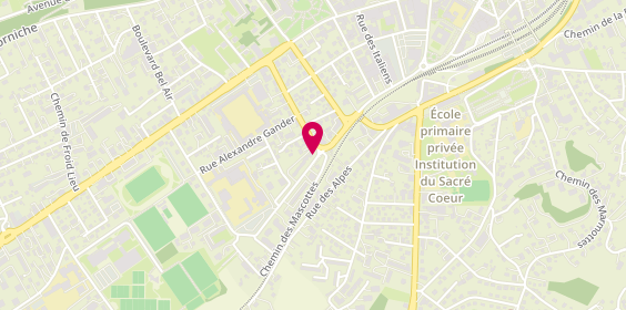 Plan de RICHARD Patrice, 21 Boulevard des Trolliettes, 74200 Thonon-les-Bains