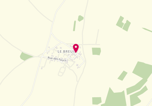 Plan de Bougouin Aubry, Lieu Dit le Breuil 7 Rue Ferme, 86370 Château-Larcher