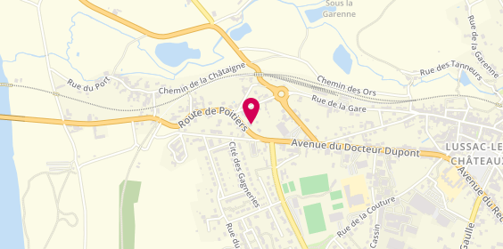 Plan de Abreu J, 16 Bis Route de Poitiers, 86320 Lussac-les-Châteaux