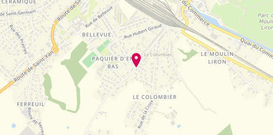 Plan de Steph'Elec, 43 Rue du Colombier, 71600 Paray-le-Monial