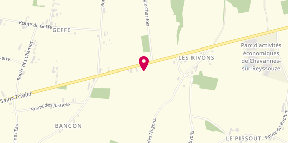 Plan de Bouvard Kevin, 2236 Route de Saint-Trivier, 01190 Chavannes-sur-Reyssouze