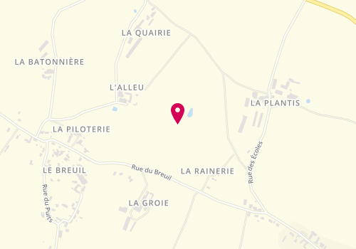 Plan de SAS Dano, 9 Route du Patrouillet, 79220 Saint-Christophe-sur-Roc