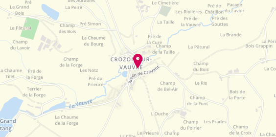 Plan de Apmp, Nermond, 36140 Crozon-sur-Vauvre