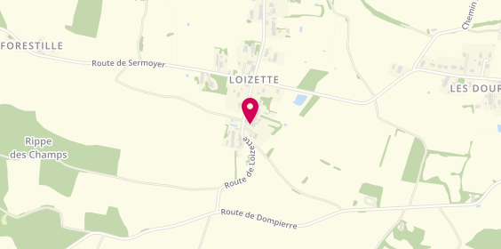 Plan de Dm Electricité, Lieu-Dit Loizette, 71470 Romenay