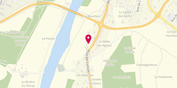 Plan de B-Techelec, 50 Rue de Lussac, 86300 Chauvigny