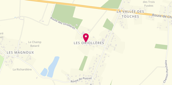 Plan de Bombard Sncr, 237 Route Oriolleres, 86550 Mignaloux-Beauvoir