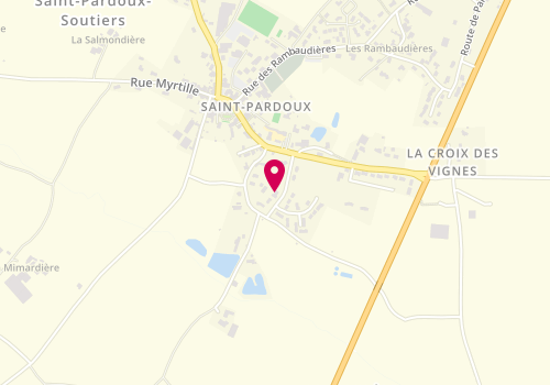 Plan de Lamarche, 4 Route du Pré de la Cure, 79310 Saint-Pardoux-Soutiers