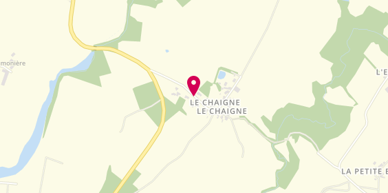 Plan de Poiraud Dominique Entreprise, Le Chaigne, 85150 La Chapelle-Achard