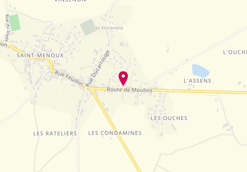 Plan de Automelec 3, 17 Route de Moulins, 03210 Saint-Menoux