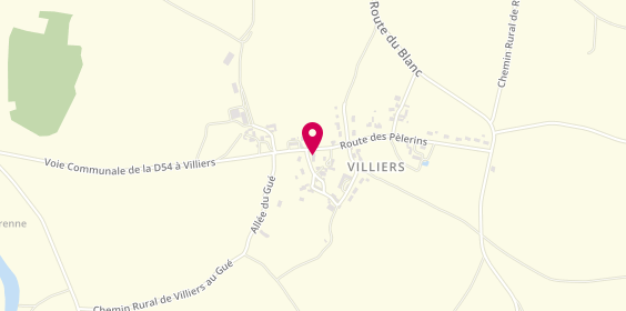 Plan de Cédric Violet, 12 Allée des Groges Villiers, 36370 Mauvières