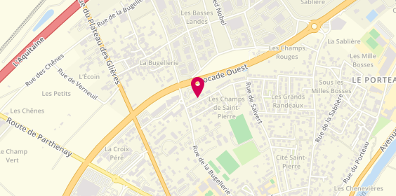Plan de Eleconome, 8 Rue des Champs Saint Pierre, 86000 Poitiers