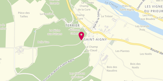 Plan de REAULT Laurent Rene Marcel, Le Bourg, 36300 Saint-Aigny