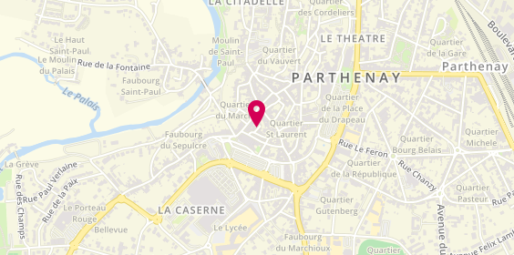 Plan de LEBON Frédéric, 3 Bis Rue du Marche, 79200 Parthenay