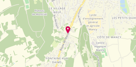 Plan de Electricite Laurent Belluco, 795 Route de Macornay, 39000 Lons-le-Saunier