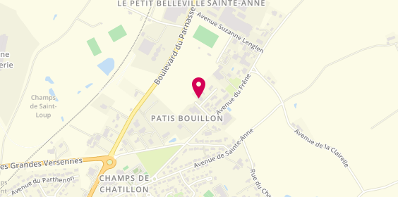 Plan de AVandCie Automation, 8 impasse du Patis Bouillon, 79200 Châtillon-sur-Thouet