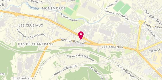 Plan de Points Fort Fichet, 44 Rue Aristide Briand, 39570 Montmorot